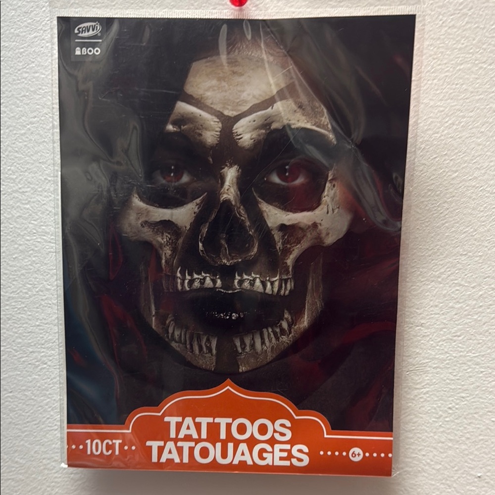 Savvi Skull Tattoos - Black and White